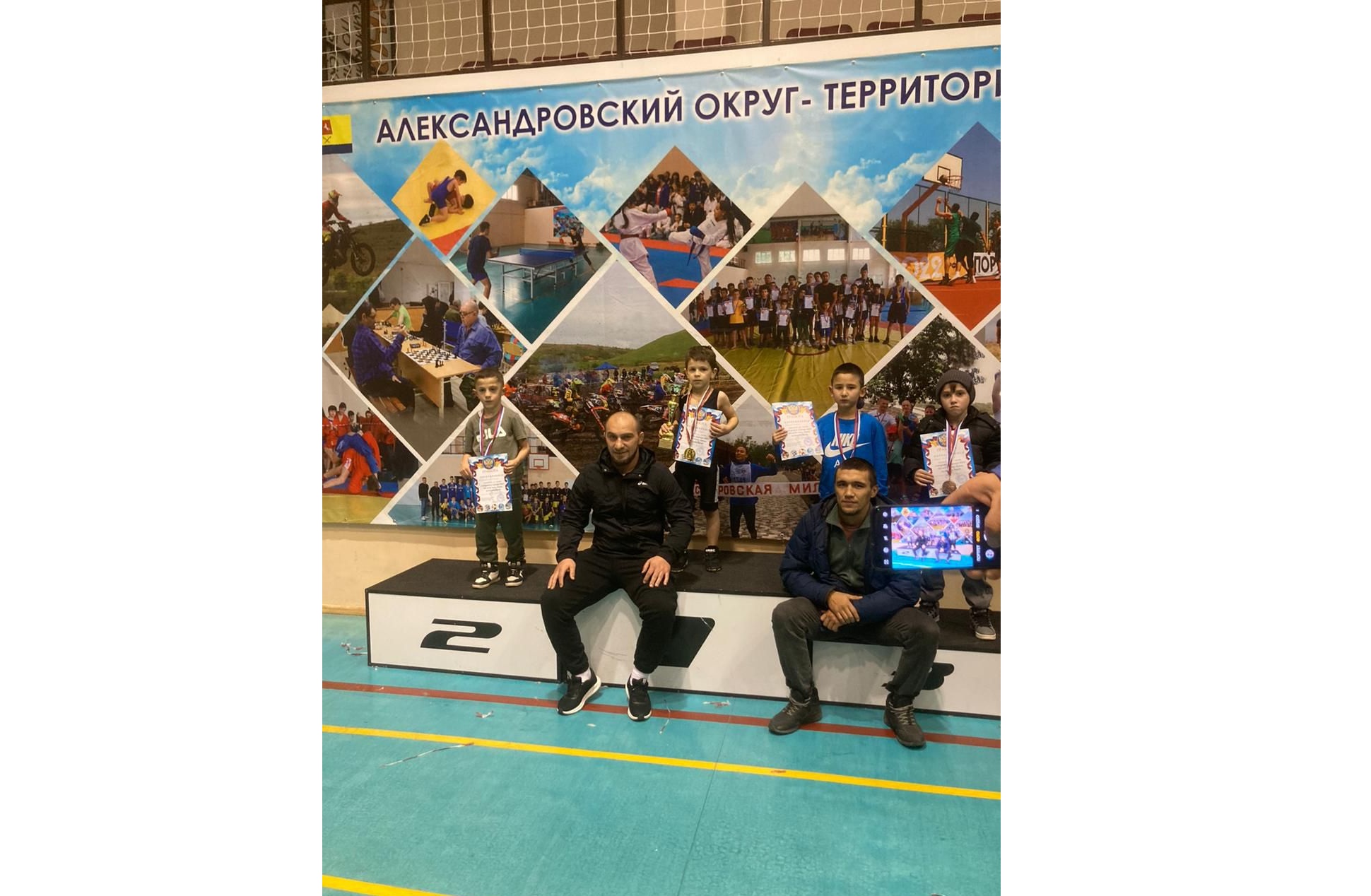 Открытый турнир по вольной борьбе.