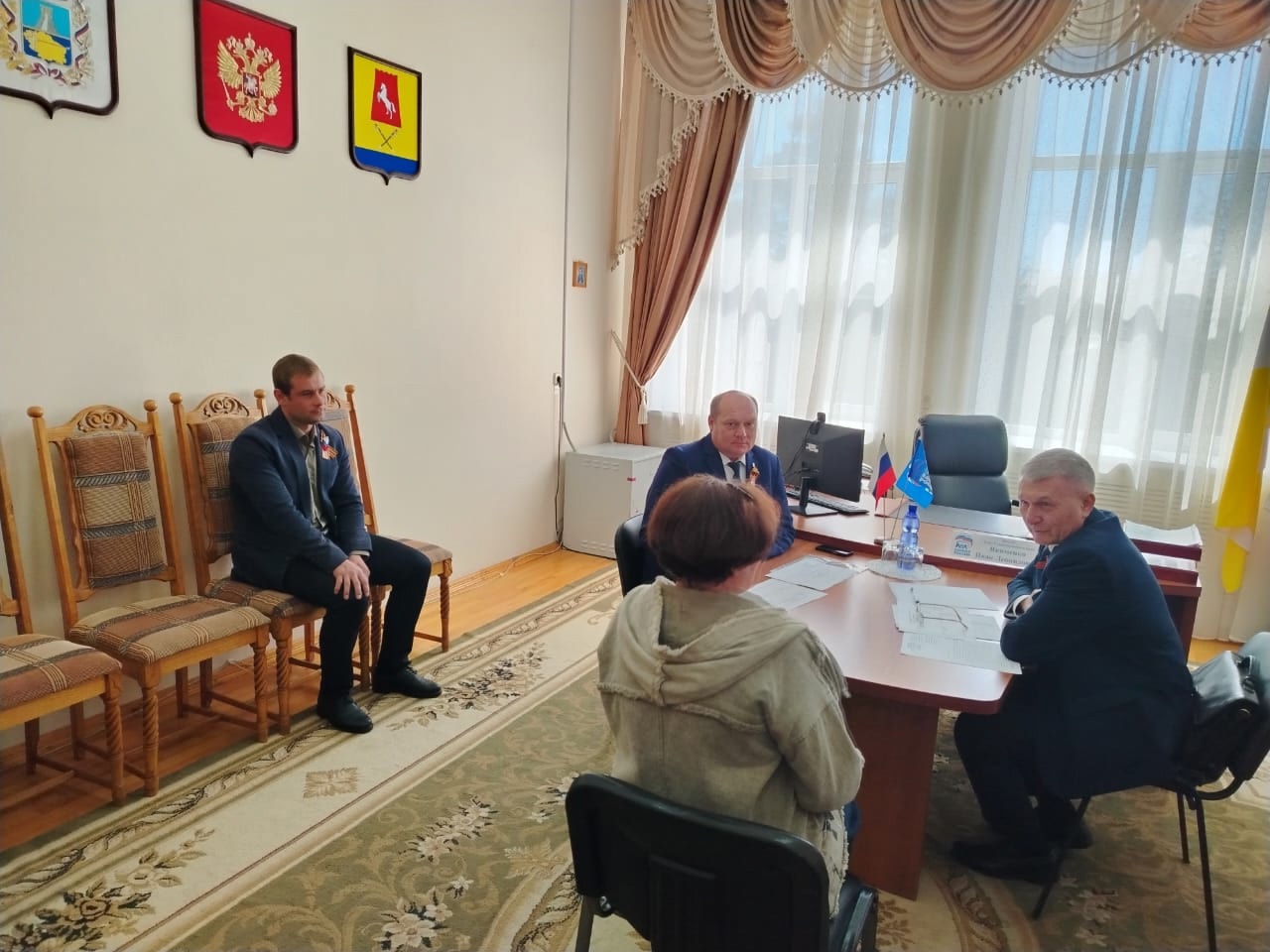 Личный приём граждан.